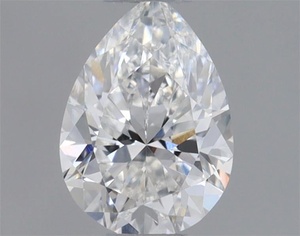 Pear diamond — real photo