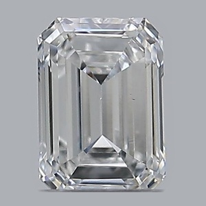 Emerald diamond — real photo