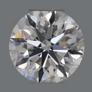 Round diamond — real photo