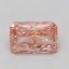 7.09 Ct. Fancy Vivid Pink Radiant Lab Grown Diamond
