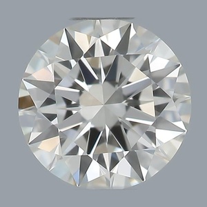 Round diamond — real photo
