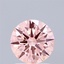 1.50 Ct. Fancy Intense Pink Round Lab Grown Diamond