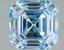 2.59 Ct. Fancy Vivid  Blue Asscher Lab Grown Diamond