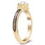 The Aniak Ring, smalltop view on a hand