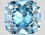 10.39 Ct. Fancy Vivid Blue Cushion Lab Grown Diamond