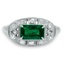 Art Deco Emerald Vintage Ring