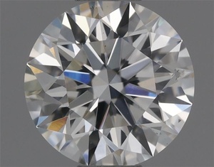 Round diamond — real photo