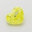 1.00 Ct. Fancy Vivid  Yellow Heart Lab Grown Diamond