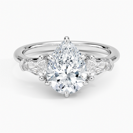 Shield Cut Three Stone Diamond Ring (1/2 ct. tw.)