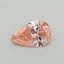 0.30 Ct. Fancy Vivid Pink Pear Lab Grown Diamond