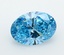 2.38 Ct. Fancy Vivid  Blue Oval Lab Grown Diamond