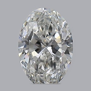 Oval diamond — real photo