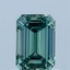 1.01 Ct. Fancy Vivid Green Emerald Lab Grown Diamond