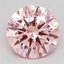 1.77 Ct. Fancy Pink Round Lab Grown Diamond