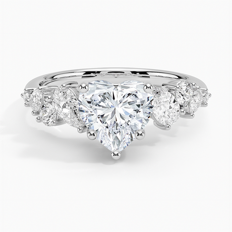 Olivetta Tapered Diamond Ring