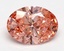2.50 Ct. Fancy Vivid Pink Oval Lab Grown Diamond