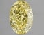 3.02 Ct. Fancy Vivid Yellow Oval Lab Grown Diamond