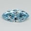 1.86 Ct. Fancy Vivid Blue Marquise Lab Grown Diamond