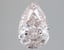 2.03 Ct. Light Brownish Pink Pear Lab Grown Diamond
