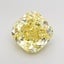 3.04 Ct. Fancy None Yellow Cushion Lab Grown Diamond