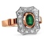 Retro Other gemstones Vintage Ring