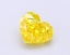 1.27 Ct. Fancy Vivid Yellow Heart Lab Grown Diamond