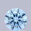 1.00 Ct. Fancy Vivid Blue Round Lab Grown Diamond