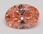 3.10 Ct. Fancy Vivid Pink Oval Lab Grown Diamond