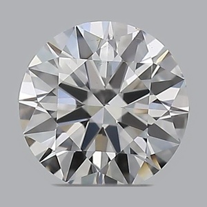 Round diamond — real photo