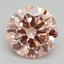 2.59 Ct. Fancy Intense Pink Round Lab Grown Diamond