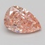 2.07 Ct. Fancy Vivid Pink Pear Lab Grown Diamond