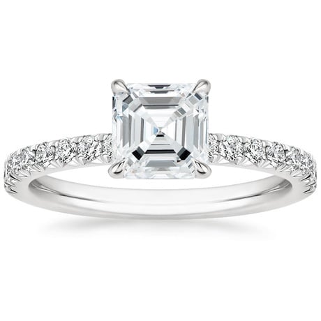 18K White Gold Amelie Diamond Bridal Set