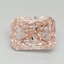 2.42 Ct. Fancy Vivid Pink Radiant Lab Grown Diamond