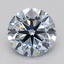1.02 Ct. Fancy  Blue Round Lab Grown Diamond