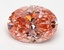 2.02 Ct. Fancy Vivid Pink Oval Lab Grown Diamond