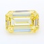 15.93 Ct. Fancy Yellow Emerald Lab Grown Diamond