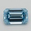 1.93 Ct. Fancy Vivid  Blue Emerald Lab Grown Diamond