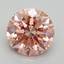 3.00 Ct. Fancy Intense Pink Round Lab Grown Diamond