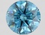 2.29 Ct. Fancy Vivid Blue Round Lab Grown Diamond