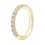 18K Yellow Gold Anthology Three-Quarter Coverage Diamond Ring, smallside view