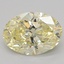 1.07 Ct. Fancy Yellow Oval Lab Grown Diamond