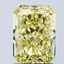 2.05 Ct. Fancy Vivid Yellow Radiant Lab Grown Diamond