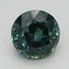 6.6x6.5mm Teal Round Montana Sapphire