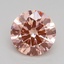 2.01 Ct. Fancy Intense Pink Round Lab Grown Diamond