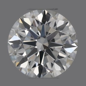 Round diamond — real photo