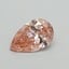 0.38 Ct. Fancy Vivid Pink Pear Lab Grown Diamond