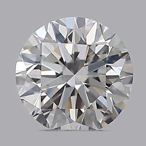 Round diamond — real photo