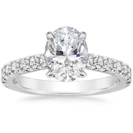 18K White Gold Sienna Diamond Bridal Set (7/8 ct. tw.)
