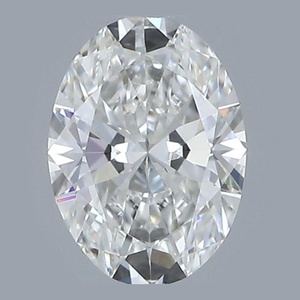 Oval diamond — real photo