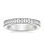 18K White Gold Channel Set Baguette Diamond Ring (1 ct. tw.), smalltop view